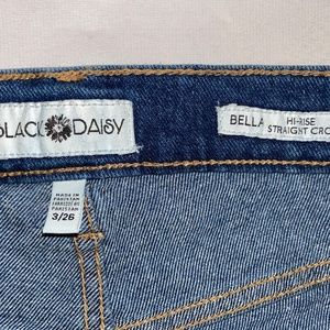 High Rise Straight Crop Size 3